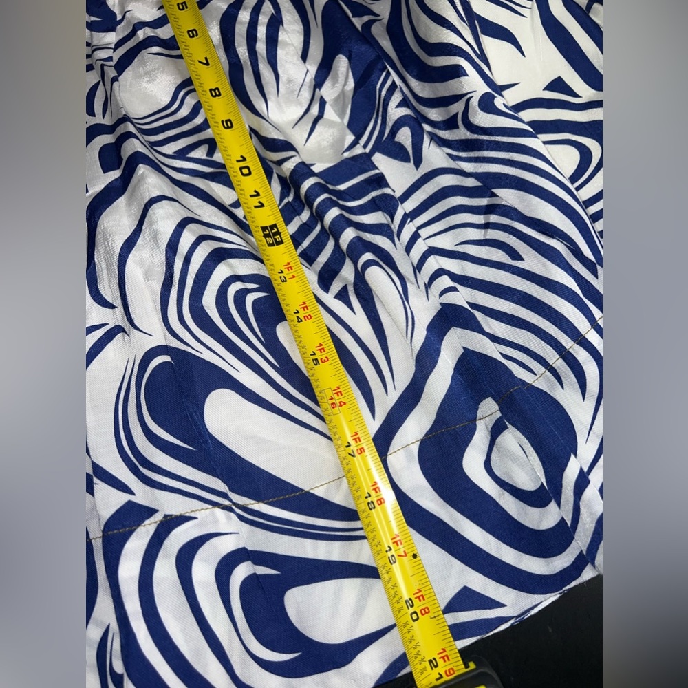 Cabi Blue Lombard Skirt Style #470 Size 12 EUC - Picture 9 of 9